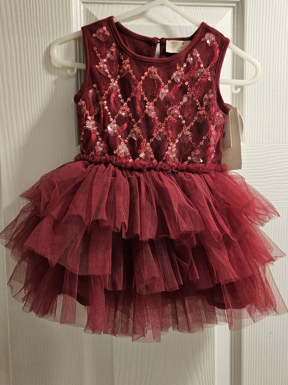 Tutu Du Monde Bébé Regalia Tutu Dress Beaujolais 6-12M NWT